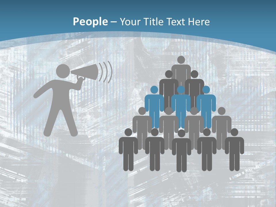 Aged Poster Textured PowerPoint Template