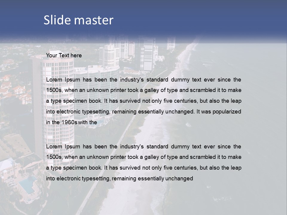 Condominium Condo Residential PowerPoint Template