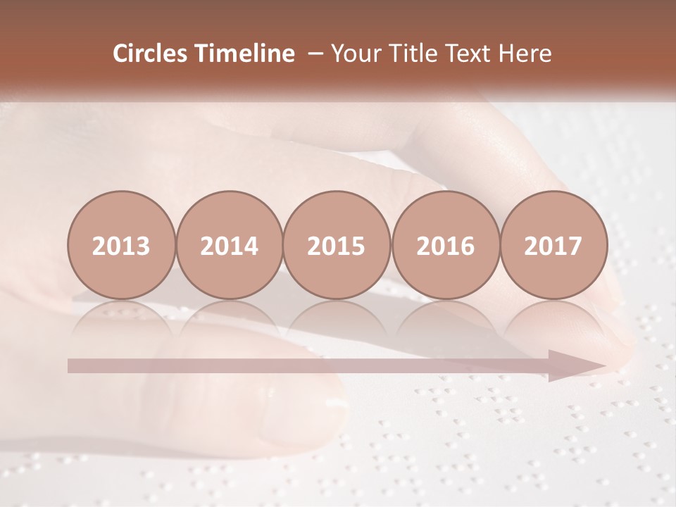 A Person's Hand On Top Of A Piece Of Paper PowerPoint Template