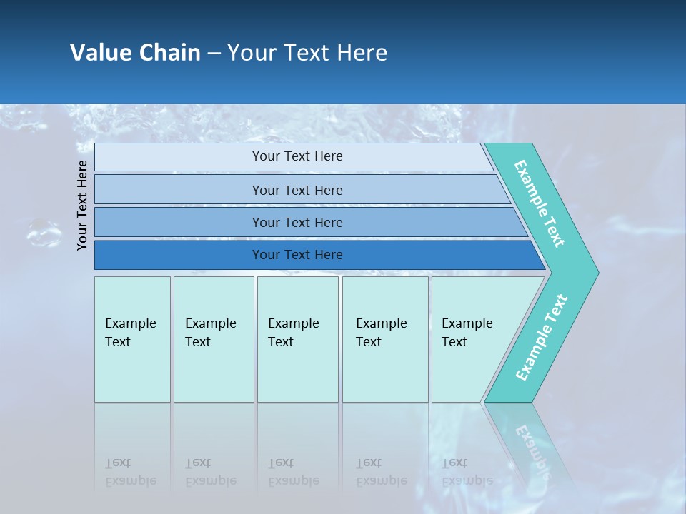 Drops Abstract Still PowerPoint Template
