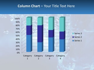 Drops Abstract Still PowerPoint Template