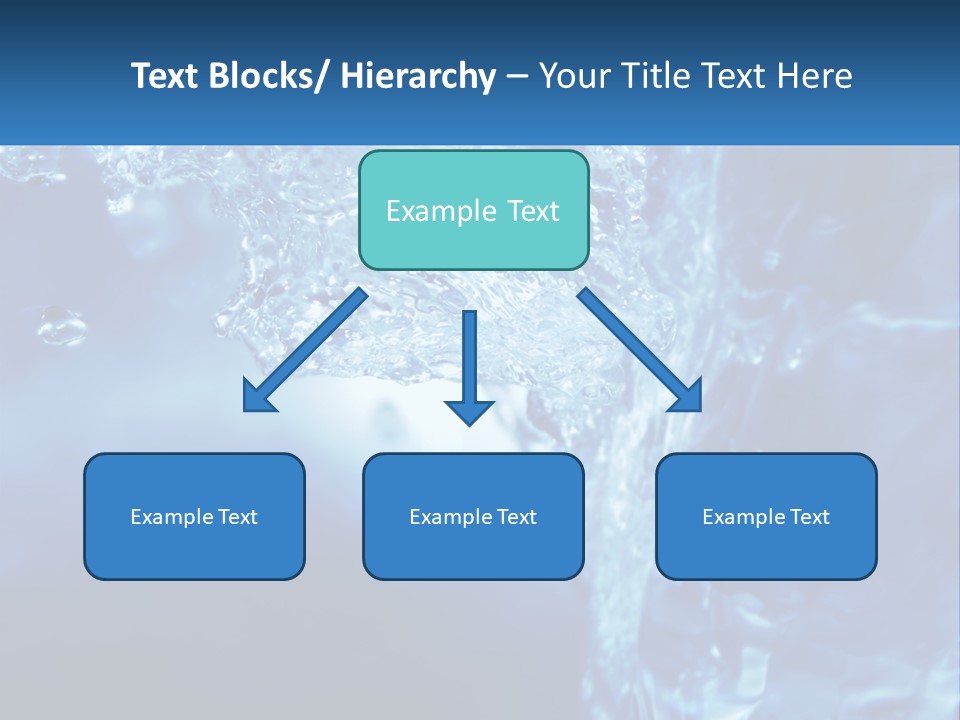 Drops Abstract Still PowerPoint Template