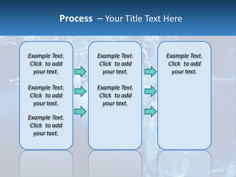 Drops Abstract Still PowerPoint Template