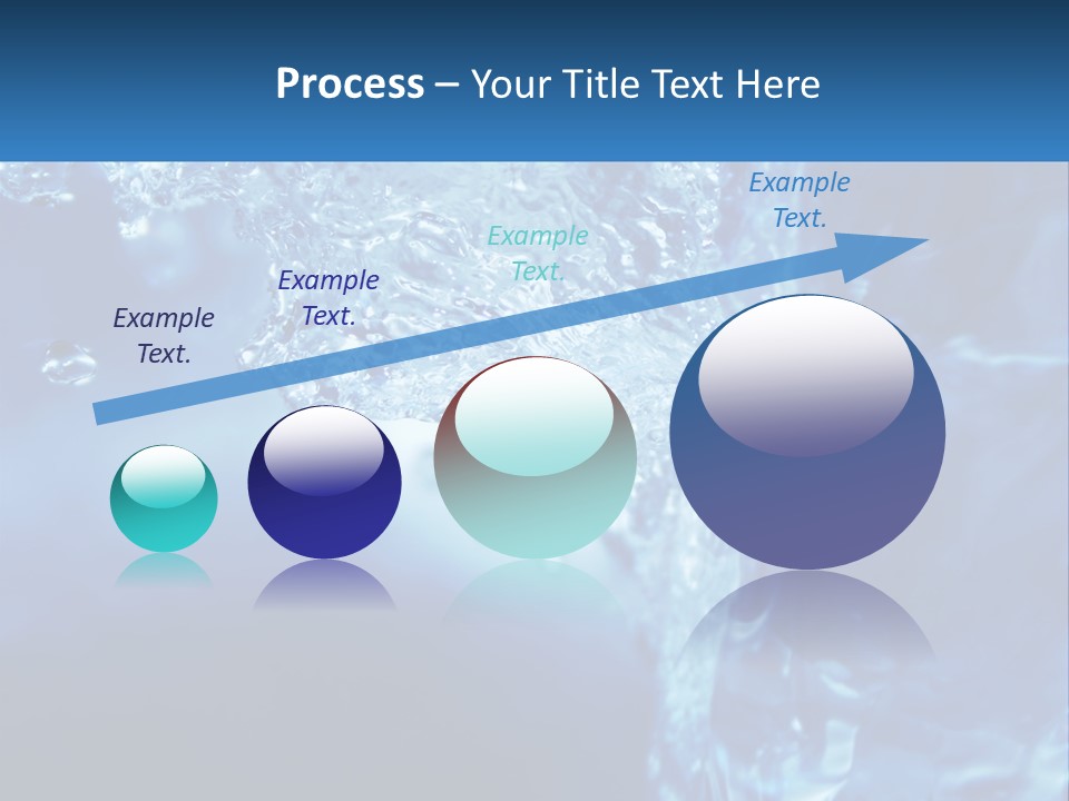 Drops Abstract Still PowerPoint Template