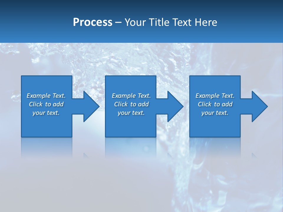 Drops Abstract Still PowerPoint Template