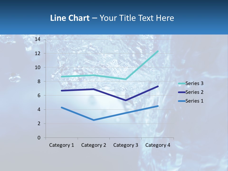 Drops Abstract Still PowerPoint Template