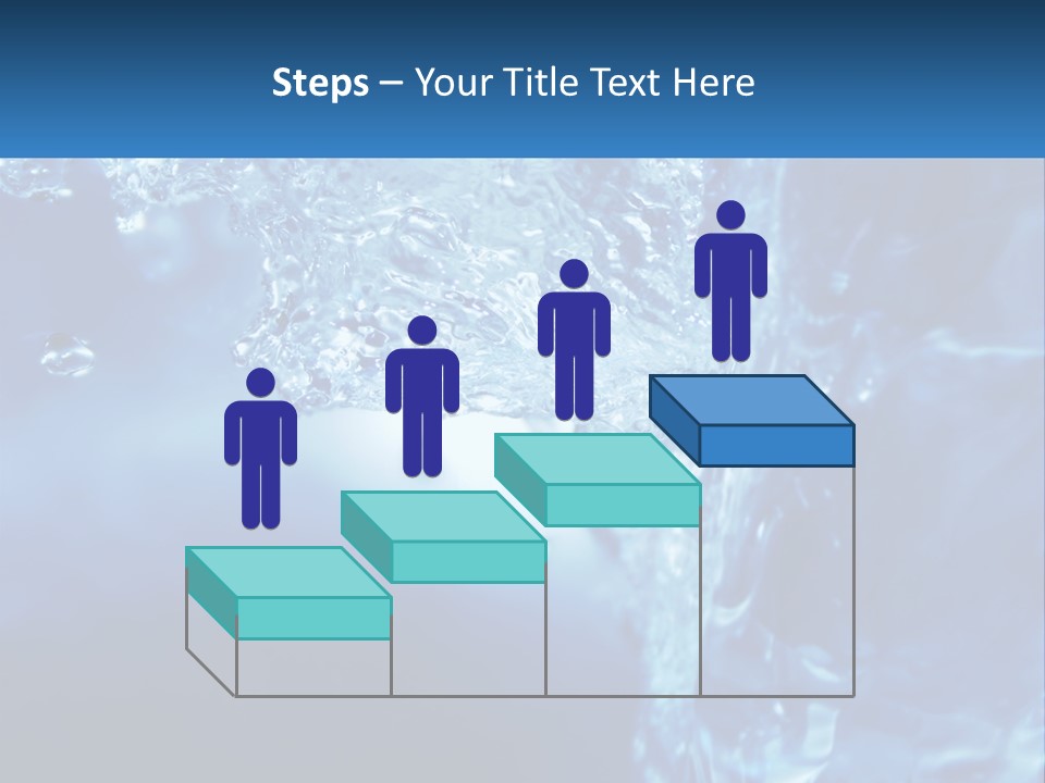 Drops Abstract Still PowerPoint Template