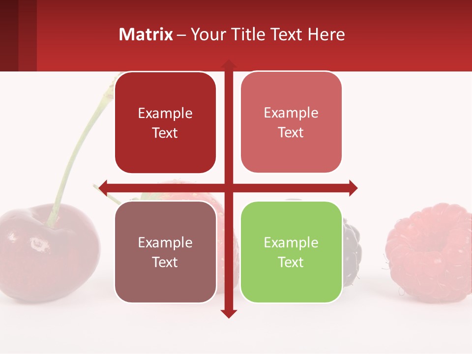 Copy Dessert Closeup PowerPoint Template