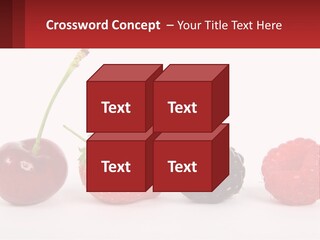 Copy Dessert Closeup PowerPoint Template