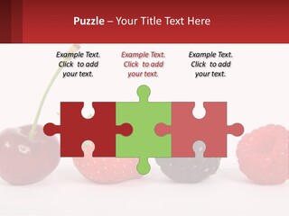 Copy Dessert Closeup PowerPoint Template