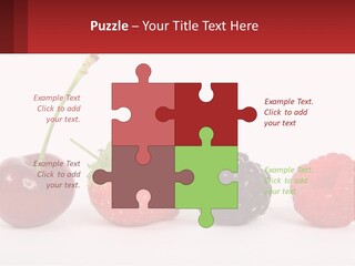 Copy Dessert Closeup PowerPoint Template