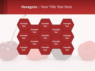 Copy Dessert Closeup PowerPoint Template
