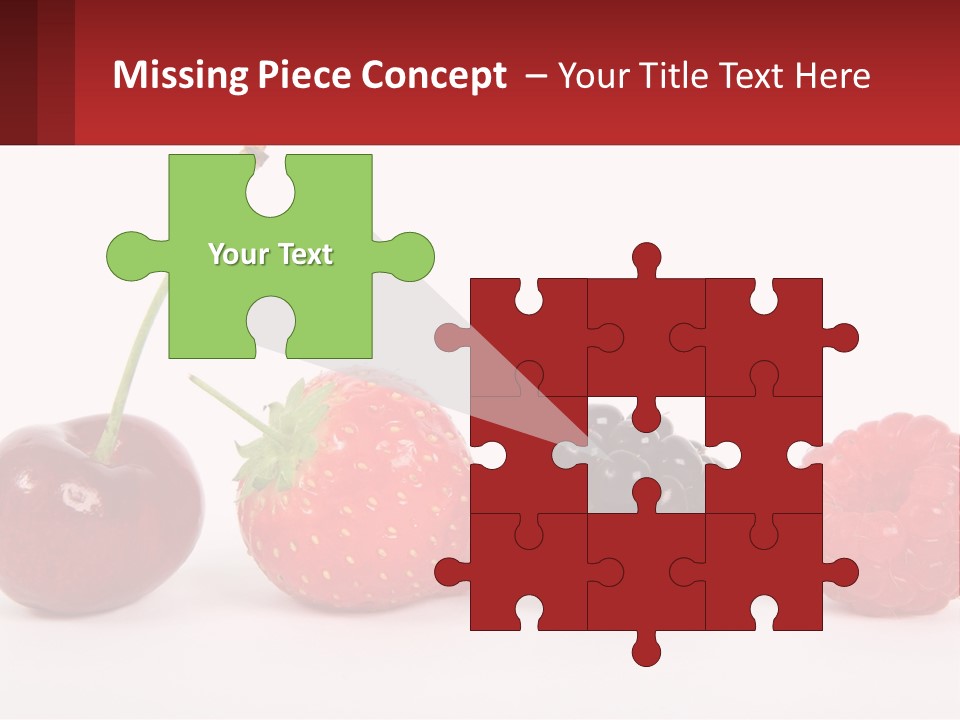 Copy Dessert Closeup PowerPoint Template