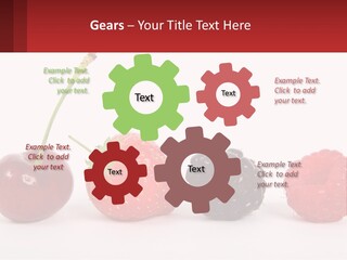 Copy Dessert Closeup PowerPoint Template