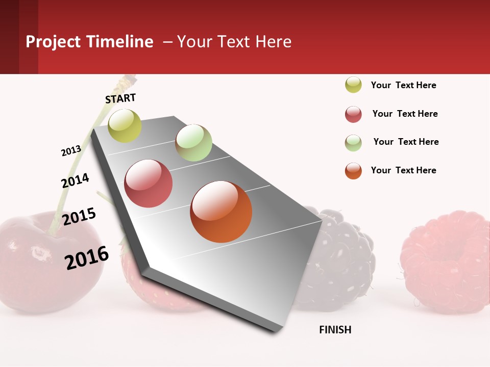Copy Dessert Closeup PowerPoint Template