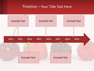 Copy Dessert Closeup PowerPoint Template