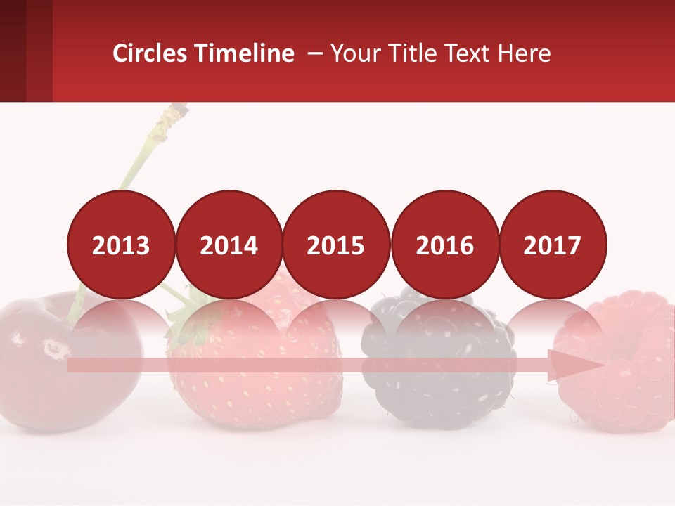 Copy Dessert Closeup PowerPoint Template