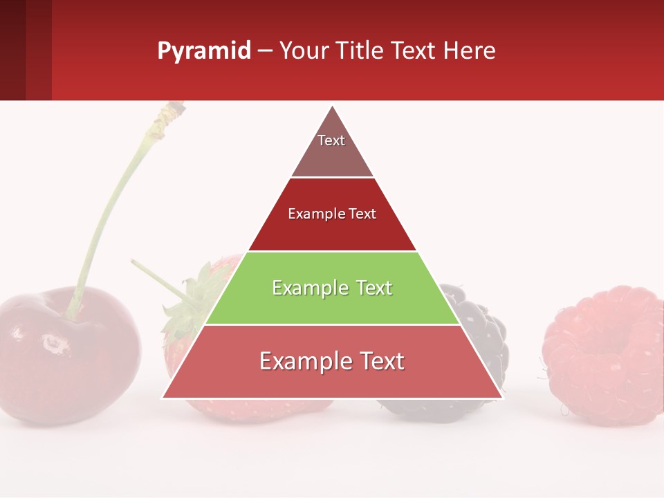 Copy Dessert Closeup PowerPoint Template