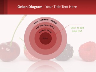 Copy Dessert Closeup PowerPoint Template