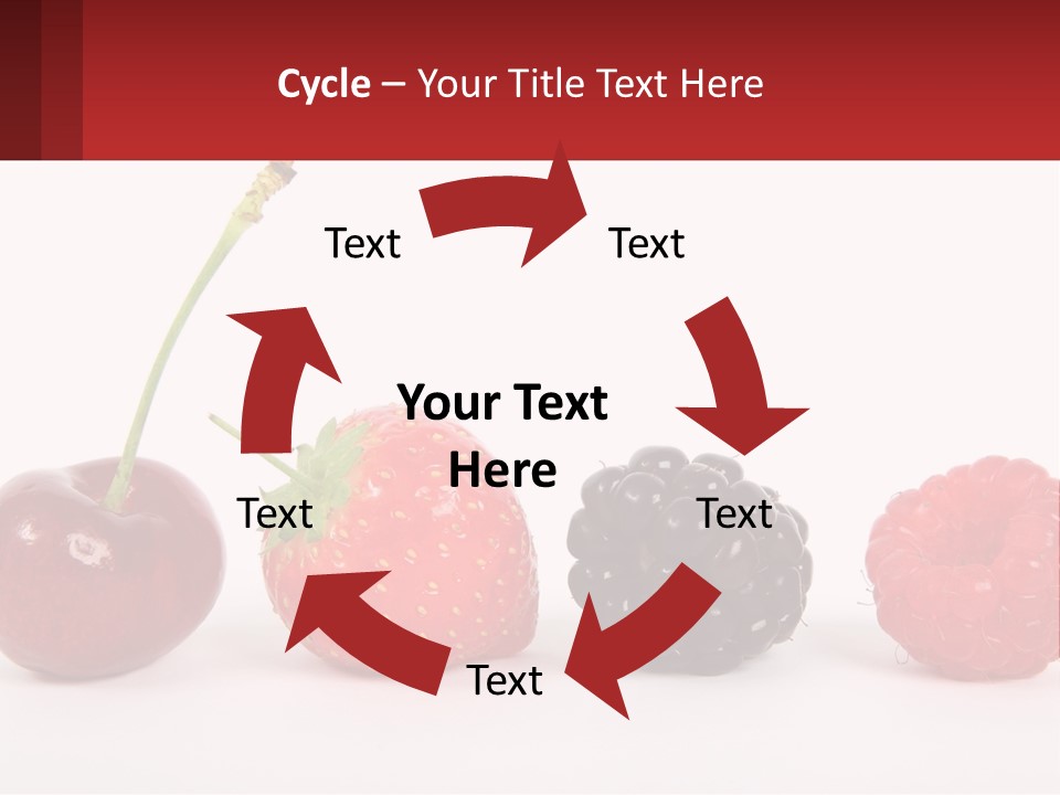 Copy Dessert Closeup PowerPoint Template