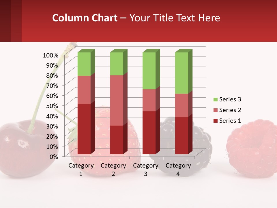Copy Dessert Closeup PowerPoint Template