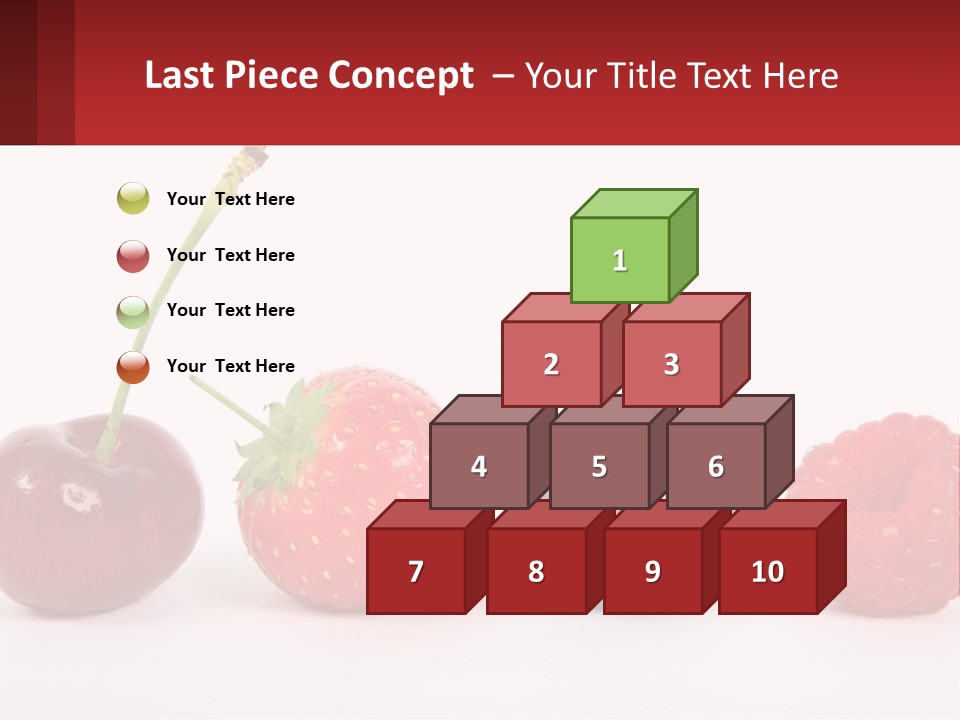 Copy Dessert Closeup PowerPoint Template