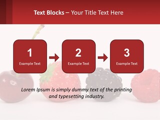 Copy Dessert Closeup PowerPoint Template