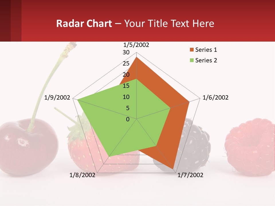 Copy Dessert Closeup PowerPoint Template