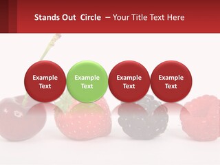 Copy Dessert Closeup PowerPoint Template