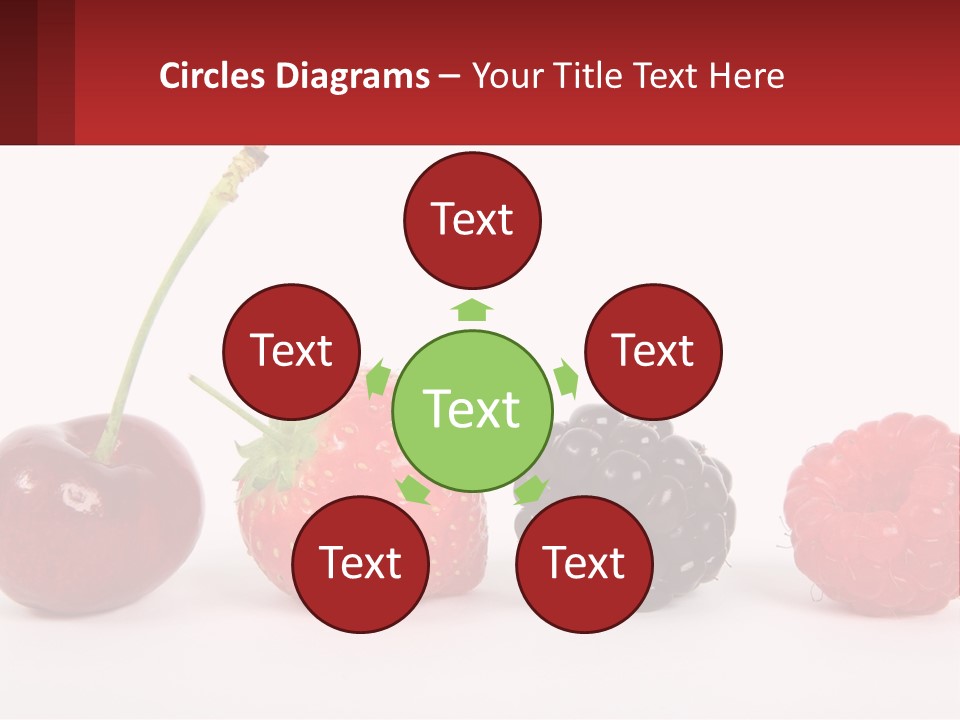 Copy Dessert Closeup PowerPoint Template