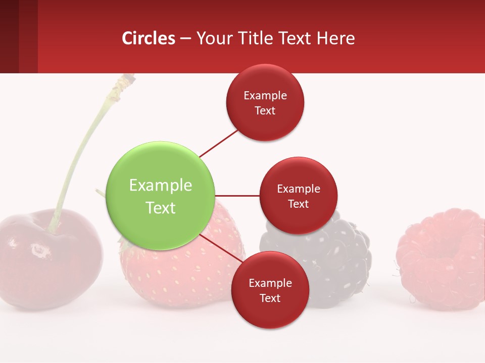 Copy Dessert Closeup PowerPoint Template
