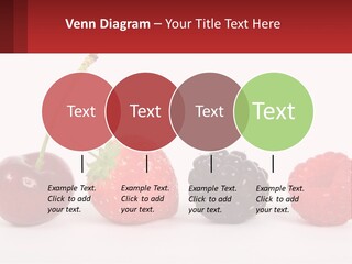 Copy Dessert Closeup PowerPoint Template