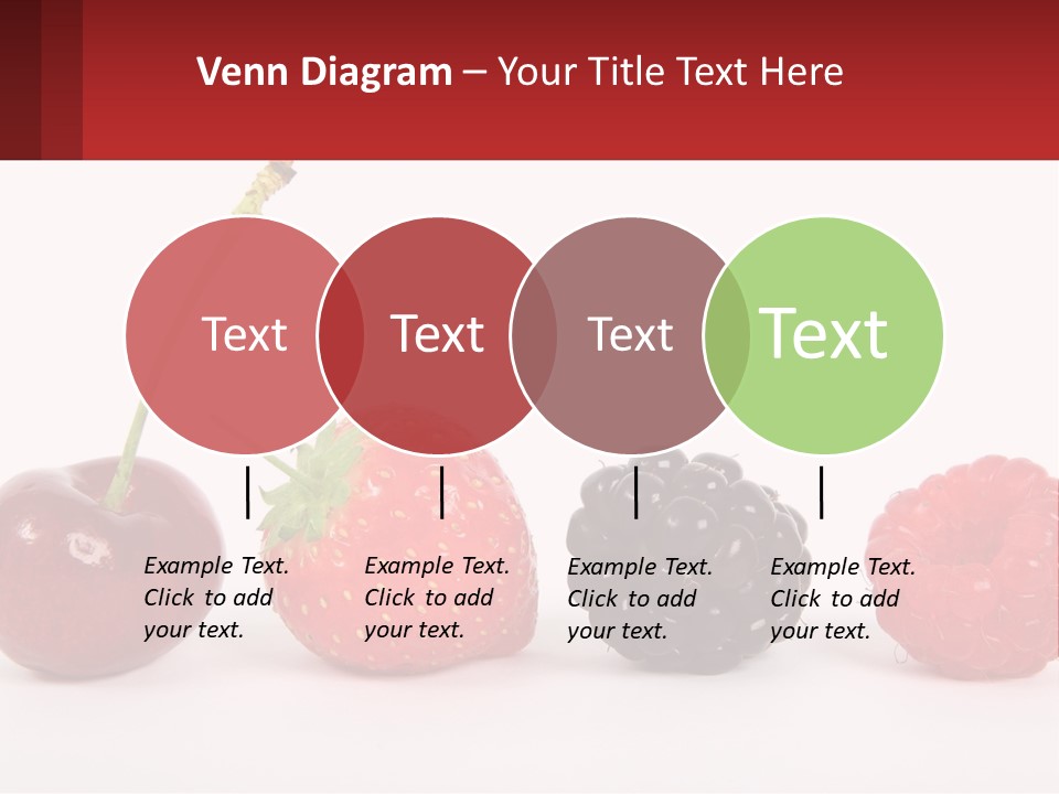 Copy Dessert Closeup PowerPoint Template