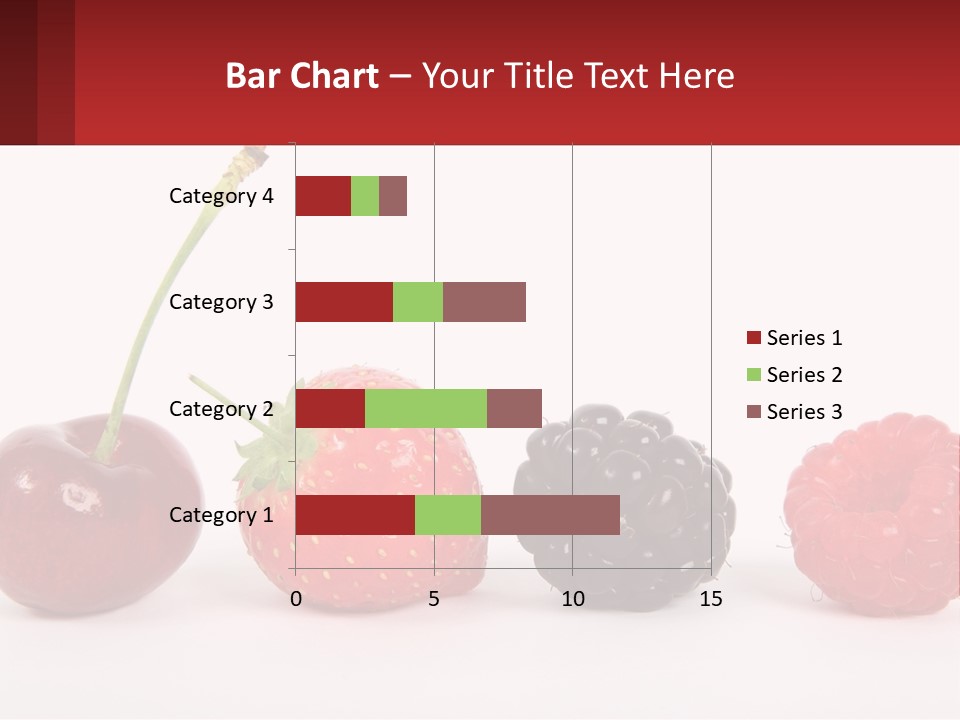 Copy Dessert Closeup PowerPoint Template