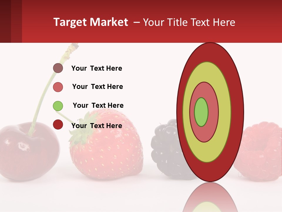 Copy Dessert Closeup PowerPoint Template