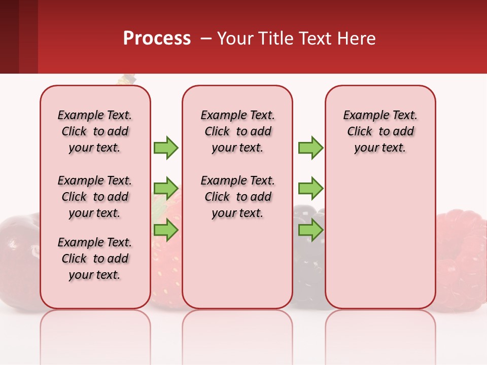 Copy Dessert Closeup PowerPoint Template