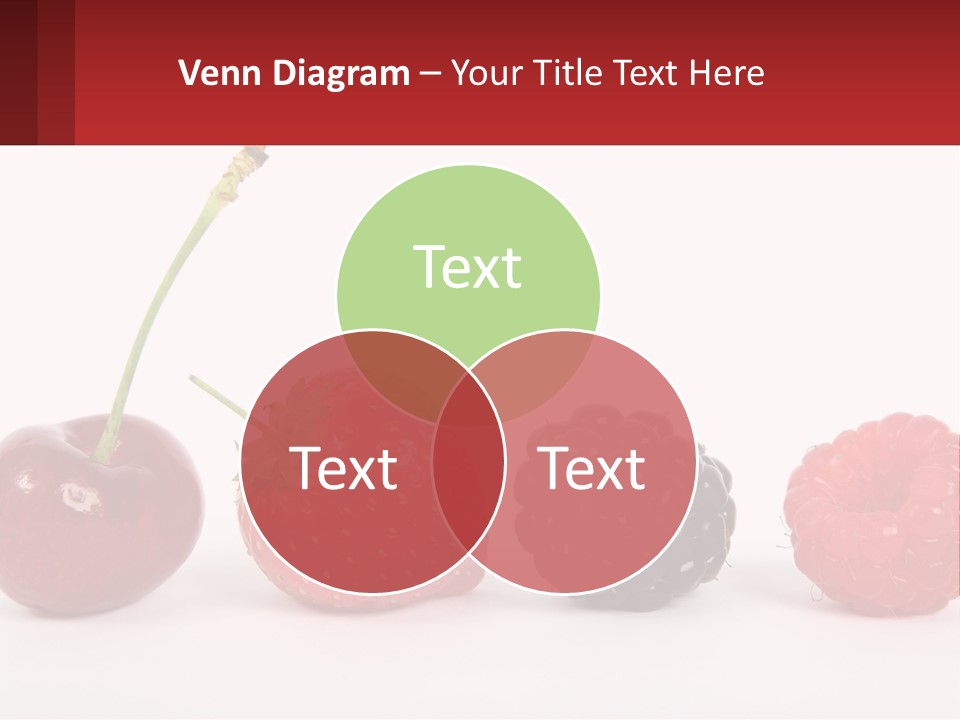 Copy Dessert Closeup PowerPoint Template