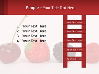Copy Dessert Closeup PowerPoint Template