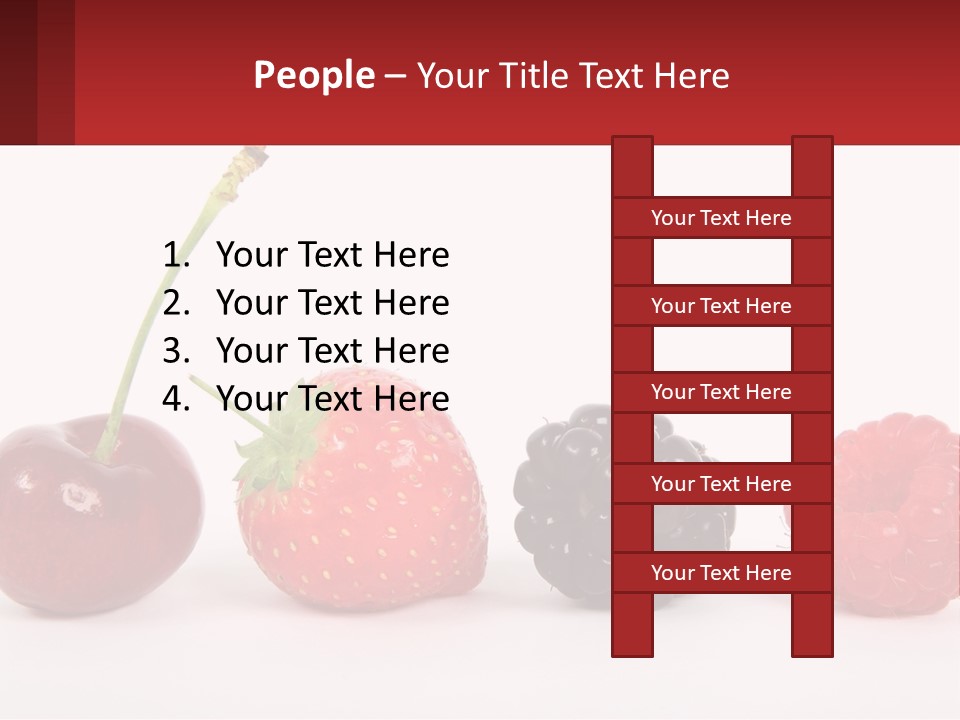 Copy Dessert Closeup PowerPoint Template