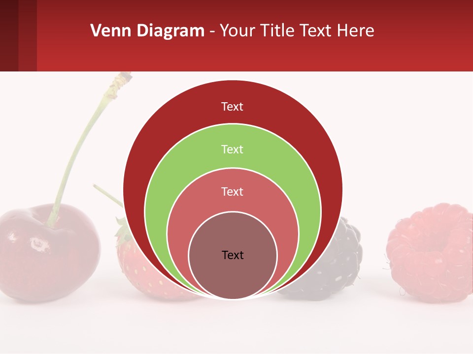 Copy Dessert Closeup PowerPoint Template