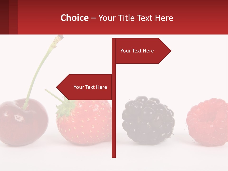 Copy Dessert Closeup PowerPoint Template