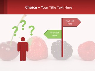 Copy Dessert Closeup PowerPoint Template