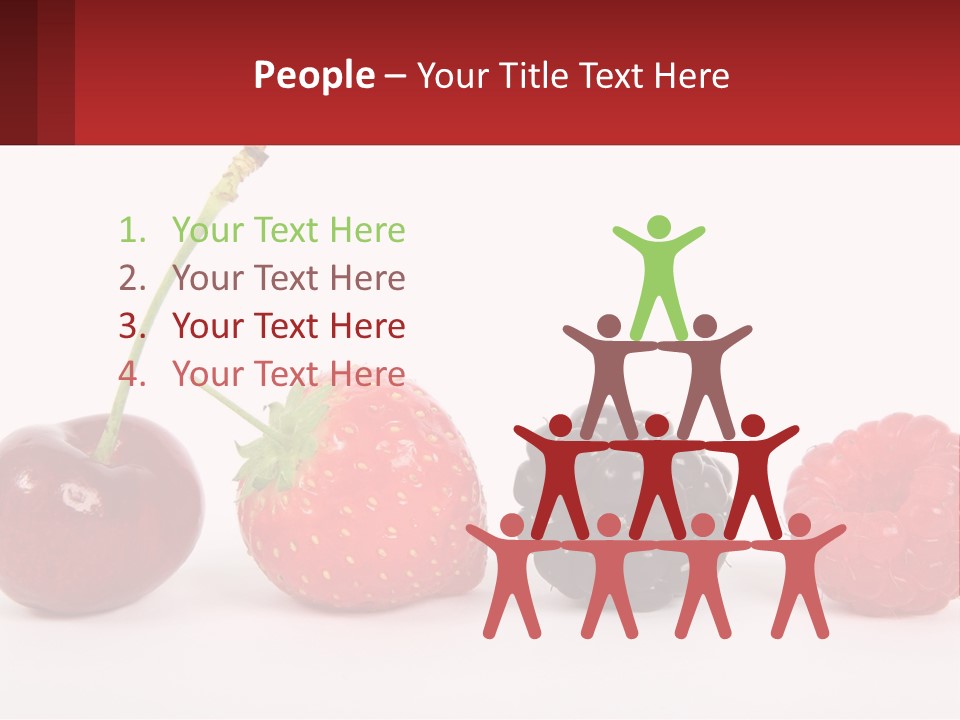 Copy Dessert Closeup PowerPoint Template