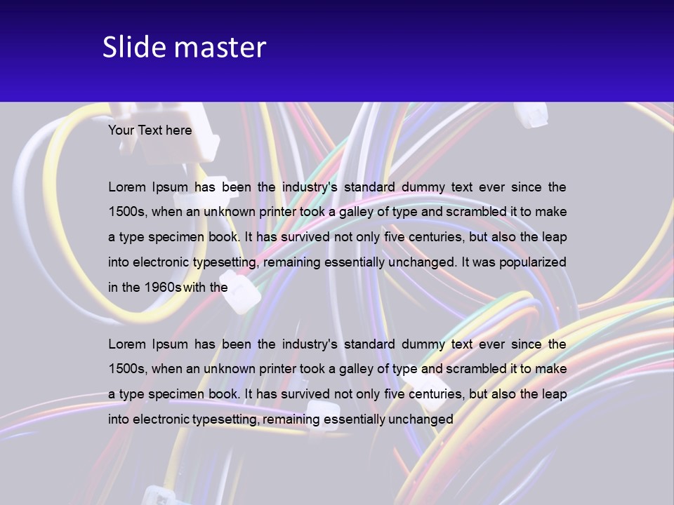 Metal Energy Industrial PowerPoint Template