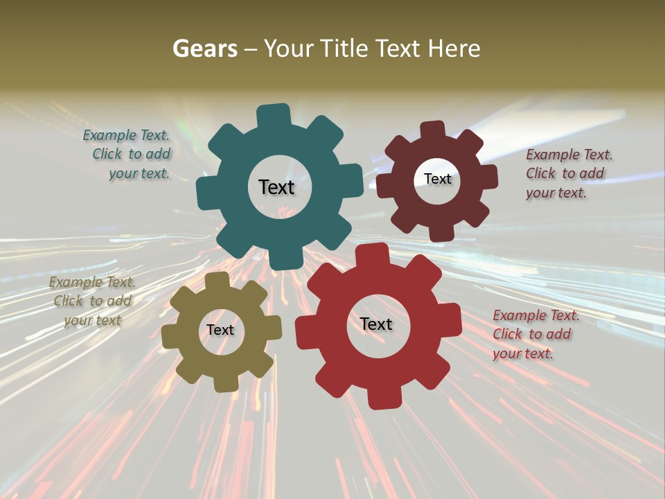 Furious Limit Life PowerPoint Template