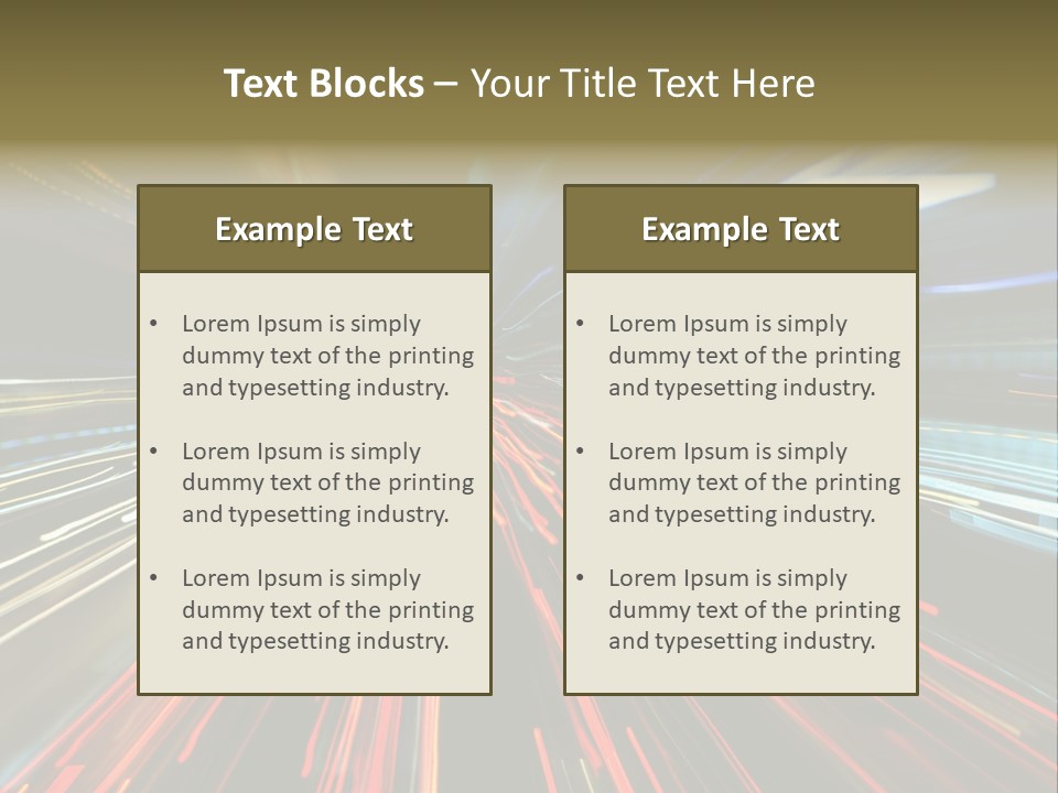 Furious Limit Life PowerPoint Template