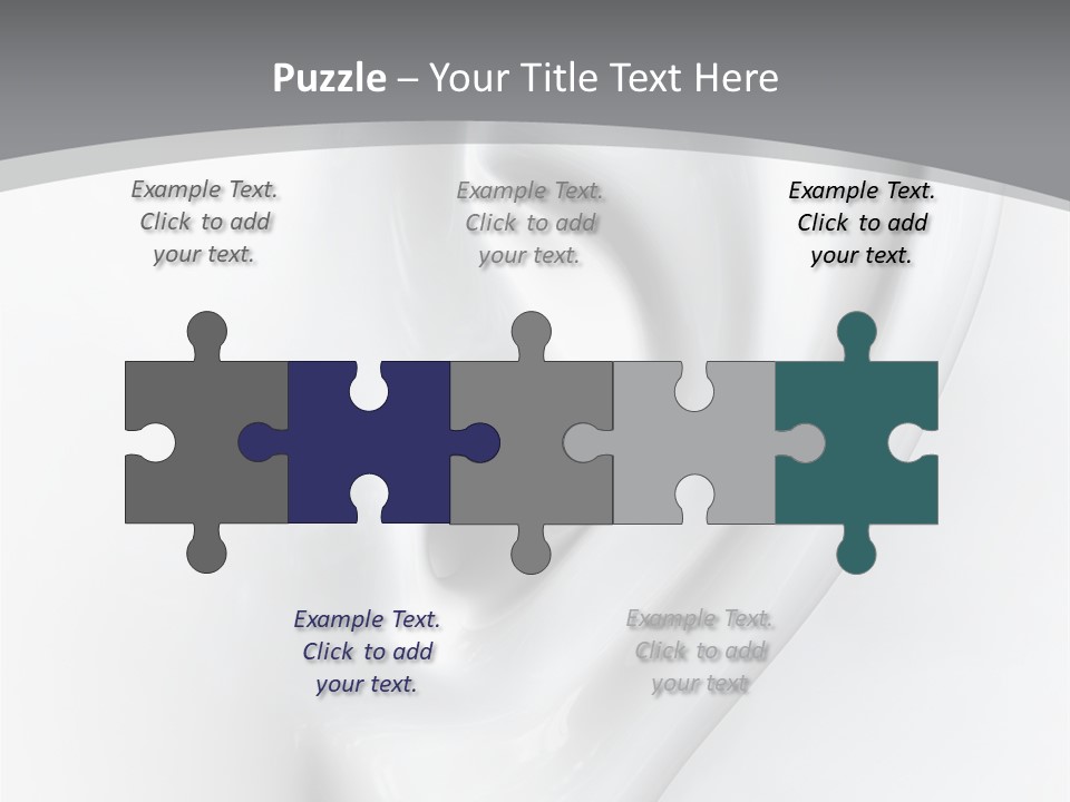 Volume Human Hear PowerPoint Template