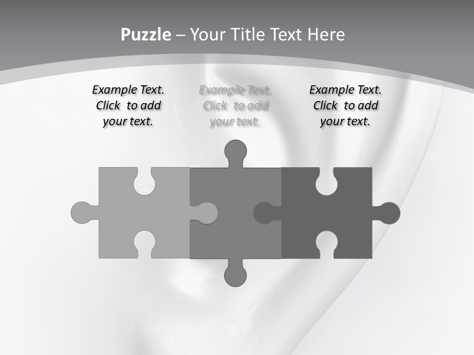 Volume Human Hear PowerPoint Template