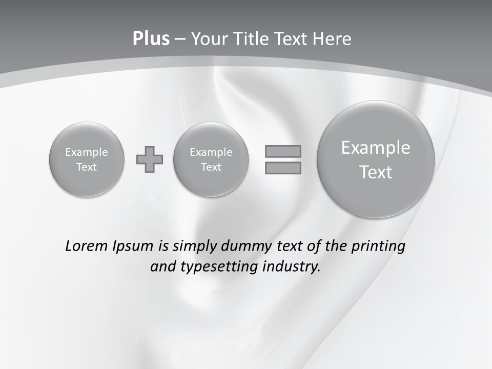 Volume Human Hear PowerPoint Template