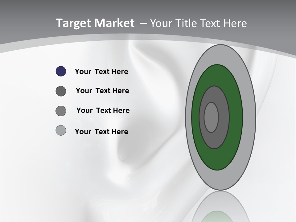 Volume Human Hear PowerPoint Template